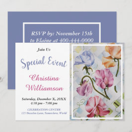 パーティーのご招待（テラスで） 招待状