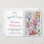 パーティーのご招待 招待状 (正面)