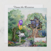 パーティーのご案内 - SRF 招待状 (正面/裏面)