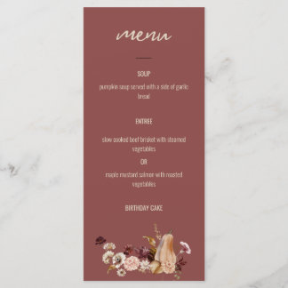 パーティーのためのディナーメニュー、ゴールデンハーベスト メニュー