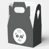 パーティーのようなパンダの明るいカラフル フェイバーボックス (オープン)