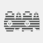 パーティーのようなパンダの明るいカラフル フェイバーボックス (折り畳みなし)