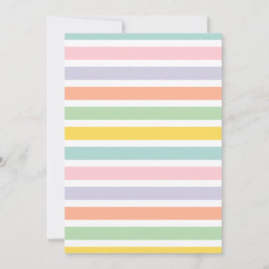 パーティーのようなパンダの明数々のるい色の誕生日 (裏面)