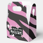 パーティーのようなロックスター – ピンクの好意ボックス フェイバーボックス (オープン)