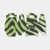 パーティーのようなロックスター – 緑の好意ボックス フェイバーボックス (折り畳みなし)