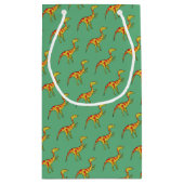 パーティーのような恐竜の好意/抱き枕 スモールペーパーバッグ (裏面)