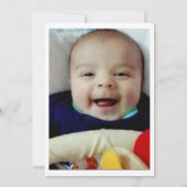 パーティーのような恐竜の最初の誕生日招待状 招待状 (裏面)