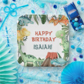 パーティーのような恐竜の誕生日パーティーの紙プレート ペーパープレート (パーティー)