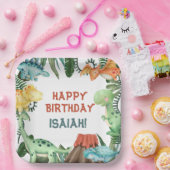 パーティーのような恐竜の誕生日パーティーの紙プレート ペーパープレート (パーティー)