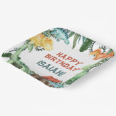 パーティーのような恐竜の誕生日パーティーの紙プレート ペーパープレート (傾斜あり)