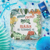 パーティーのような恐竜の誕生日パーティー ペーパープレート (パーティー)