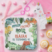 パーティーのような恐竜の誕生日パーティー ペーパープレート (パーティー)