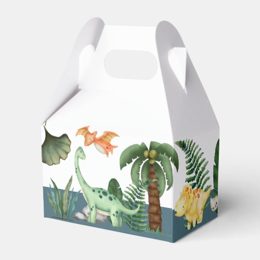 パーティーのような恐竜の誕生日 フェイバーボックス (裏面サイド)