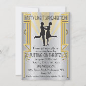 パーティーのような禁止招待状 招待状 (正面)