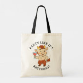 パーティーのようにサチュリーのかわいいワインサチュリー神話 トートバッグ (裏面)