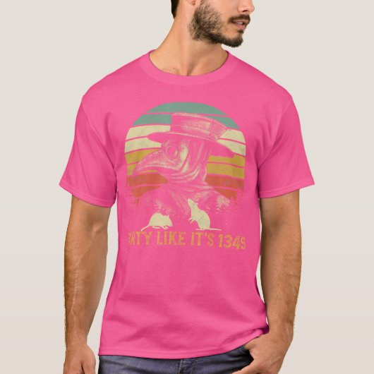 パーティーのように1349ラットSteampunk中世プラグ Tシャツ (正面)