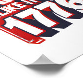 パーティーのように1776おもしろい引用文 ポスター (角)