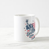 パーティーのように1776年7月4日,アメリカ国旗,アメル コーヒーマグカップ (正面右)