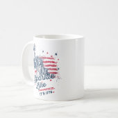 パーティーのように1776年7月4日,アメリカ国旗,アメル コーヒーマグカップ (正面左)