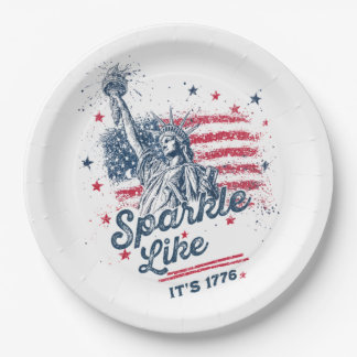 パーティーのように1776年7月4日,アメリカ国旗,アメル ペーパープレート