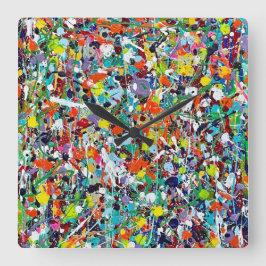 パーティーのように1999の壁時計 スクエア壁時計