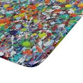 パーティーのように1999 6x7 Decoガラスのカッティングボード カッティングボード (角)