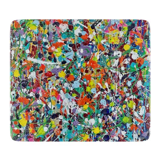 パーティーのように1999 6x7 Decoガラスのカッティングボード カッティングボード (正面)