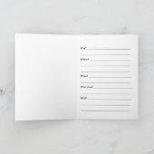 パーティーのように 招待状 (内部)