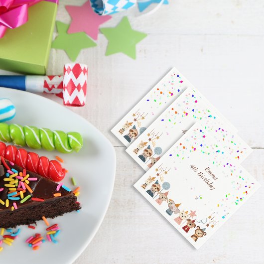 パーティーのカスタマイズ スタンダードカクテルナプキン