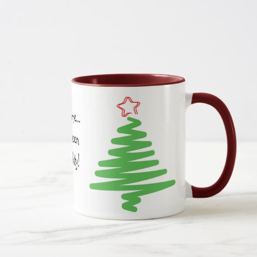 パーティーのクリスマスのコップ マグカップ (右)