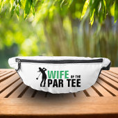 パーティーのグリーン&ホワイトの花嫁 パートの妻 ファニーパック