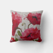 パーティーのケシの枕 クッション (裏面)