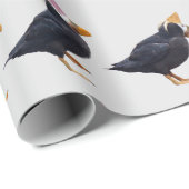 パーティーのツノメドリの紙 ラッピングペーパー (ロールコーナー)