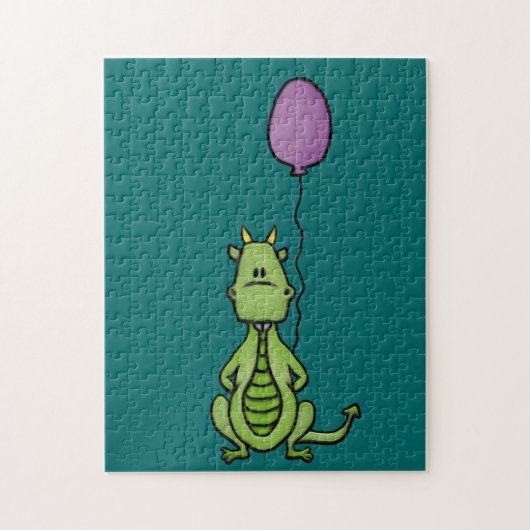 パーティーのドラゴン ジグソーパズル (縦)