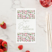 パーティーのナプキンはパステルブライダルシャワー。 (インサイチュ)