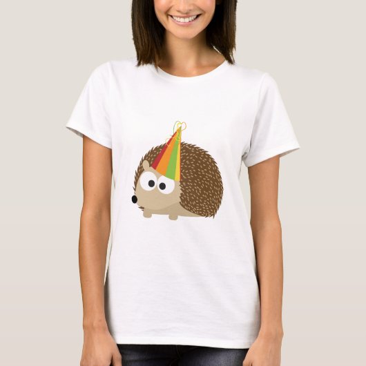 パーティーのハリネズミ Tシャツ (正面)