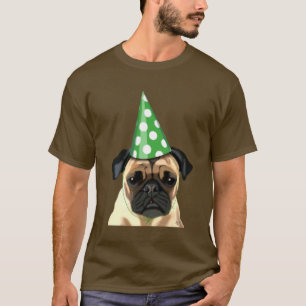 パーティーのパグ Tシャツ