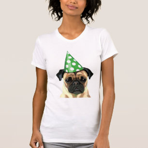 パーティーのパグ Tシャツ