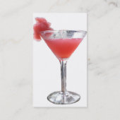 パーティーのプランナーのバーテンダーの名刺 名刺 (裏面)