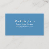 パーティーのプランナーの名刺 名刺 (裏面)