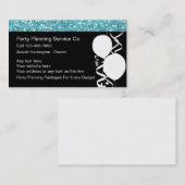 パーティーのプランナーの名刺 名刺 (正面/裏面)