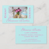 パーティーのプランナーの名刺 名刺 (正面/裏面)