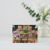 パーティーのプランナーの名刺 名刺 (スタンド正面)