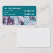 パーティーのプランナーの名刺 名刺 (正面/裏面)