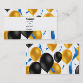 パーティーのプランナー 名刺 (正面/裏面)