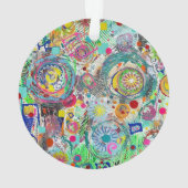 パーティーのボックスオーナメント オーナメント (裏面)