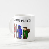 パーティーのマグを結合して下さい コーヒーマグカップ (正面左)