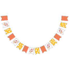 パーティーの人々のアゲハチョウの旗布の旗 バンティングフラッグ