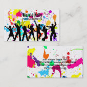 パーティーの人々の名刺 名刺 (正面/裏面)