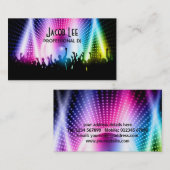 パーティーの人々DJの名刺 名刺 (正面/裏面)